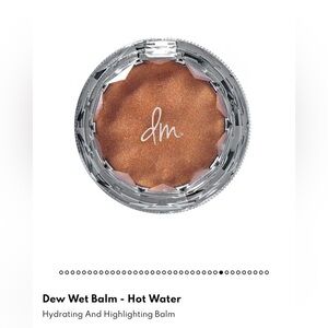 Danessa Myricks dew wet balm in the color Hot Water NWT NIB highlighting balm